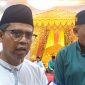 Bupati Karimun Iskandarsyah didampingi Wakil Bupati Karimun Rocky Marciano Bawole saat diwawancara wartawan. Foto: dokumen KepriHeadline.id