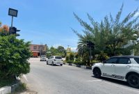 Kondisi trafic light di RSUD Muhammad Sani yang tidak beroperasi sejak dua pekan lalu