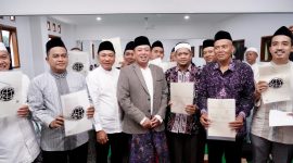 Serahkan Sertipikat di Kudus, Menteri Nusron Tegaskan Pentingnya Redistribusi Tanah yang Produktif dan Berkeadilan. Foto: Istimewa