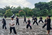 Dukung Prestasi Pencak Atlet pencak silat Bangka Barat, PT Timah berikan Tempat Latihan. Foto: Humas PT Timah/KepriHeadline.id