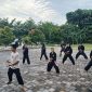 Dukung Prestasi Pencak Atlet pencak silat Bangka Barat, PT Timah berikan Tempat Latihan. Foto: Humas PT Timah/KepriHeadline.id