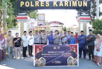 Polres Karimun dan Insan Media Berbagi Takjil Serta Gelar Buka Puasa Bersama. Foto: ricky/kepriheadline.id