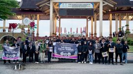 Puluhan Anak Muda di Karimun Galang Dana untuk Zaiyan, Balita Penderita Penyakit Hati Langka. Foto: Arsip Inikarimun Bisa