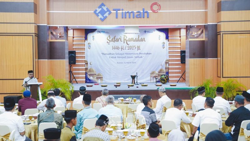 Gelar Safari Ramadan 2025 di Kundur, PT Timah Pererat Silaturahmi dan Berikan Bantuan Sosial Keagamaan. FOTO: Humas PT Timah Tbk
