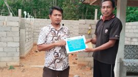Berbagi di Bulan Ramadan, PT Timah Serahkan Bantuan untuk Dua Rumah Ibadah di Pulau Kundur. FOTO: Corporate Communication PT Timah Tbk
