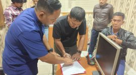 Konflik Dua Pengemudi di Karimun Berakhir Damai Melalui Mediasi Polsek Balai. FOTO: Istimewa