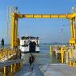 Kapal Roro di Pelabuhan Roro Parit Rampak, Kabupaten Karimun. FOTO: Istimewa