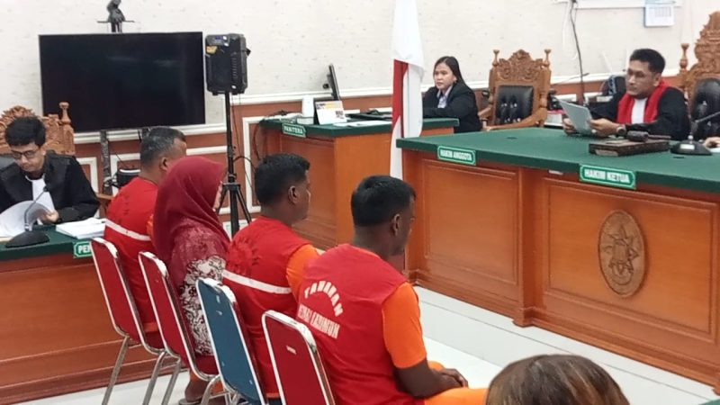 Tiga WNA India Terdakwa Narkoba Dituntut Hukuman Mati di PN Karimun. FOTO: Istimewa