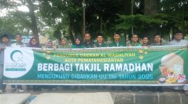 Al-Washliyah Pematang Siantar Bagikan Takjil dan Dukung UU TNI dalam Aksi Sosial Ramadhan. Foto: Istimewa