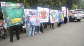 Warga Pematangsiantar Dukung Revisi UU TNI, GERAK 08 Sumut Gelar Aksi Sosial. FOTO: Istimewa