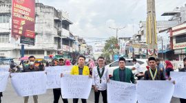 Mahasiswa Cipayung HMI Asahan Dukung UU TNI dengan Aksi Sosial, Bagikan 700 Paket Takjil Gratis. Foto: Istimewa