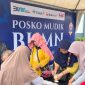 Mudik Aman dan Nyaman, Timah Bersama PT Bukit Asam dan Hutama Karya Sediakan Posko Bagi Pemudik di Trans Sumatera Lampung-Palembang . FOTO: Corporate Communication PT Timah Tbk