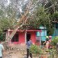 Puluhan Rumah di Karimun Diterjang Angin Puting Beliung.