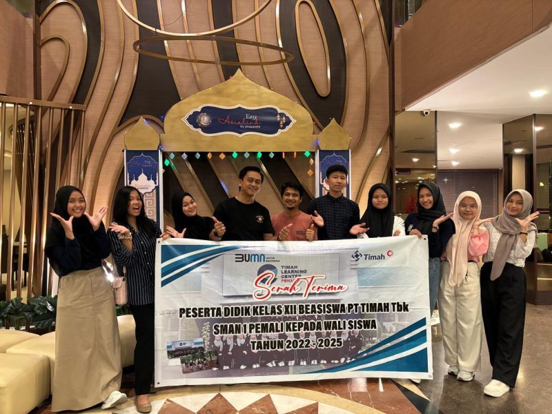 Cerita Penerima Beasiswa Program Pemali Boarding School PT Timah, Siapkan Diri Melanjutkan ke Perguruan Tinggi. FOTO: Corporate Communication PT Timah Tbk