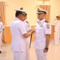 Letkol Laut (P) Harwoko Aji Resmi Jabat Danlanal Tanjungbalai Karimun, Gantikan Letkol Laut (P) Anro Casanova. FOTO: Dispen Lantamal IV