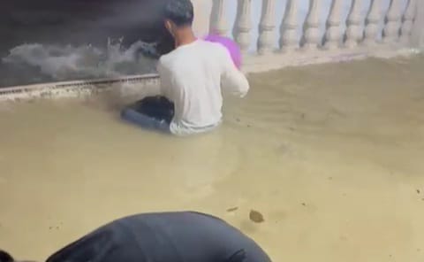Panti Asuhan At-Taqwa Karimun Terendam Banjir, 12 Anak Termasuk Bayi Ikut Terdampak. FOTO: Istimewa