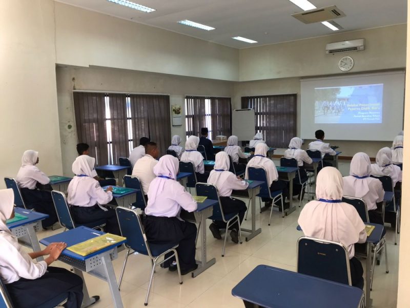 Bakal Ditutup Pekan Depan, Ratusan Peserta Daftar Program Kelas Beasiswa PT Timah Pada SMAN 1 Pemali. FOTO: Istimewa