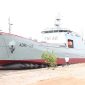 Kapal Angkut LCU ADRI Milik TNI AD Resmi Diluncurkan di Karimun, Wujud Kemandirian Industri Pertahanan Nasional. FOTO: Istimewa
