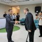Wakil Menteri Agraria dan Tata Ruang/Wakil Kepala Badan Pertanahan Nasional (Wamen ATR/Waka BPN), Ossy Dermawan, bertemu dengan Kepala Bidang Kerjasama pada Direktorat Administratif, Kantor Kepresidenan Federasi Rusia, Oleg Tikk, beserta jajarannya pada Selasa (15/04/2025), di Kementerian ATR/BPN, Jakarta. FOTO: Biro Humas Kementerian ATR/BPN