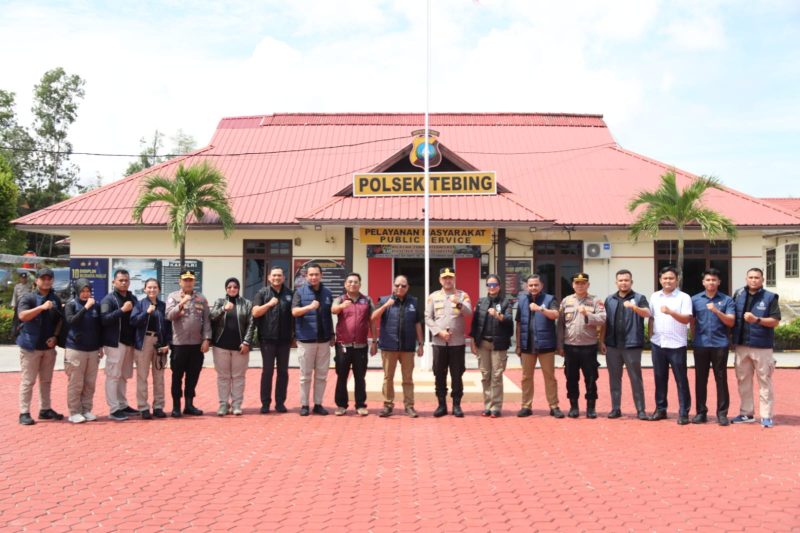 Perkuat Penanganan Kejahatan Lintas Negara, Divhubinter Polri Tunjuk Polsek Tebing sebagai BTNCLO. Foto: Polsek Tebing/KepriHeadline.id