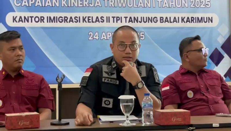 Kepala Kantor Imigrasi Kelas II TPI Tanjungbalai Karimun. Foto: ricky/Kepriheadline.id
