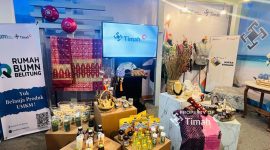Promosikan Produk UMKM Lewat Pameran, Inisiatif PT Timah Tingkatkan Daya Saing UMKM. FOTO: Corporate Communication PT Timah Tbk