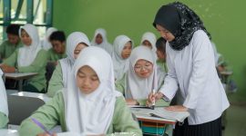 Sebanyak 248 Pelajar dari Tiga Provinsi Daftar Program Kelas Beasiswa PT Timah Pada SMAN 1 Pemali. FOTO: Corporate Communication PT Timah Tbk