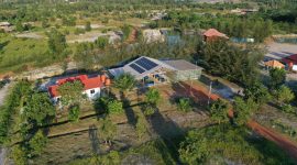 PT Timah Sinergikan Rehabilitasi Lingkungan dan Energi Hijau Lewat PLTS di Lahan Bekas Tambang. FOTO: Corporate Communication PT Timah Tbk