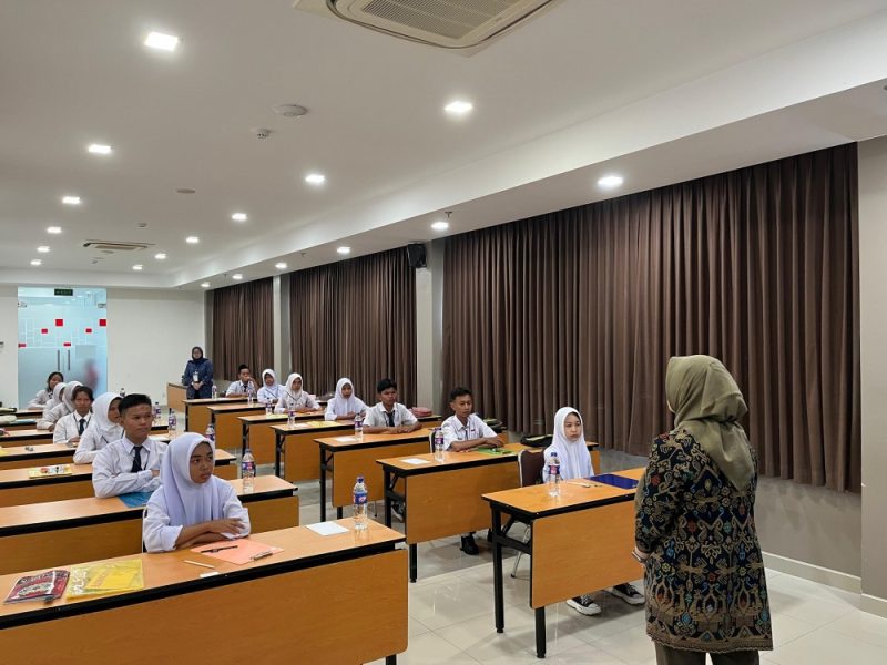 Ikuti Seleksi Program Kelas Beasiswa PT Timah, Rizki Rahmadi Pelajar Asal Riau Siapkan Diri Sejak Jauh-jauh Hari.  FOTO: Istimewa