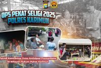 Personel Polres Karimun Berikan Himbauan Kamtibmas Kepada Masyarakat, Cegah Aksi Premanisme Dan Kejahatan Jalanan. Humas Polres Karimun