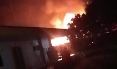 Rumah Lansia di Karimun Terbakar Saat Listrik Padam