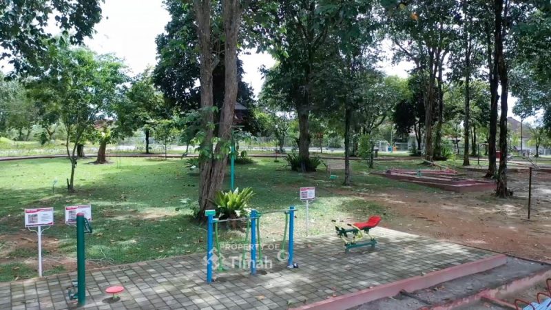 Tins Green Garden Foresttree, Ruang Terbuka Hijau yang Dikelola PT Timah untuk Mendukung Gaya Hidup Sehat. FOTO: Corporate Communication PT Timah Tbk