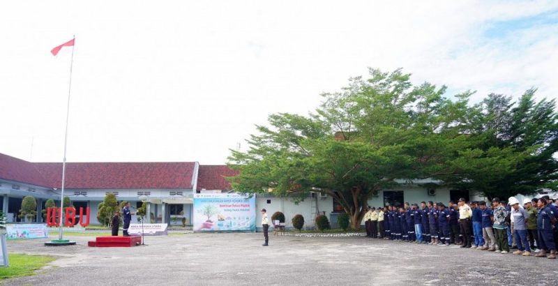 Peringati Hari Lingkungan Hidup Sedunia 2025, PT Timah Ajak Karyawan Ambil Peran Hentikan Polusi Plastik. FOTO: Corporate Communication PT timah Tbk