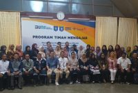 Geliatkan Literasi Melalui Penulisan Karya Ilmiah Populer, Puluhan Guru di Bangka Barat Antusias Ikuti Program Timah Mengajar. FOTO: Corporate Communication PT Timah Tbk