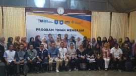 Geliatkan Literasi Melalui Penulisan Karya Ilmiah Populer, Puluhan Guru di Bangka Barat Antusias Ikuti Program Timah Mengajar. FOTO: Corporate Communication PT Timah Tbk