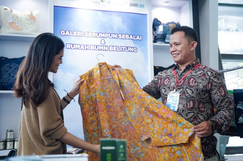 UMKM Maju, Ekonomi Tumbuh: PT Timah Kembali Gelontorkan Permodalan Bagi UMKM. FOTO: Corporate Communication PT Timah Tbk