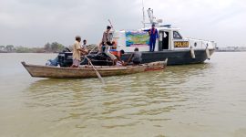 Antisipasi Cuaca Buruk, Satpolairud Polres Karimun Intensifkan Patroli Laut. FOTO: Istimewa