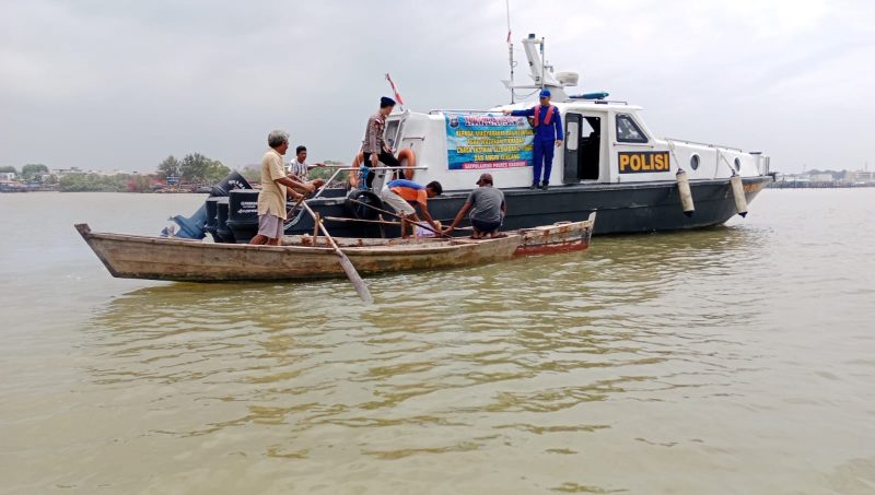 Antisipasi Cuaca Buruk, Satpolairud Polres Karimun Intensifkan Patroli Laut. FOTO: Istimewa
