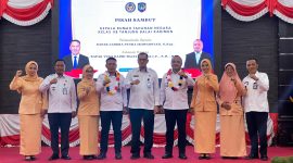 Karutan Kelas IIB Tanjungbalai Karimun Resmi Dijabat Yoga Hadhi Wijaya. FOTO: Humas Rutan Karimun