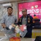 Sabu dalam Deodoran dan Minuman Instan, Dua Pria dibekuk di Pelabuhan Karimun. FOTO: Rr/KepriHeadline.id