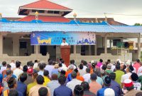 Rutan Kelas IIB Tanjung Balai Karimun Gelar Shalat Idul Adha dan Penyembelihan Hewan Kurban Bersama Warga Binaan. FOTO: Fer/KepriHeadline.id