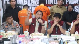 Polda Kepri Bongkar Laboratorium Mini Narkoba di Apartemen Mewah, Dua Tersangka Diamankan
