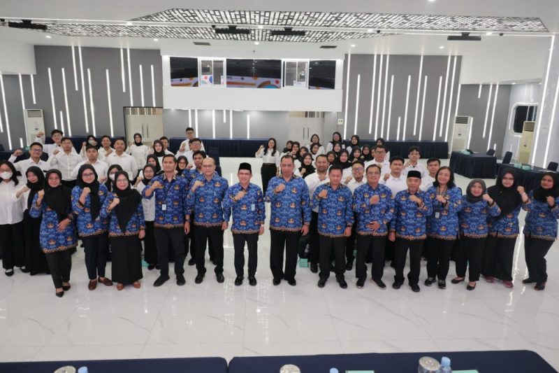 Pembekalan CPNS Kementerian ATR/BPN TA 2024, Kepala BPSDM Tegaskan Pentingnya Amanat Pelayanan Publik. FOTO: Biro Humas Kementerian ATR/BPN