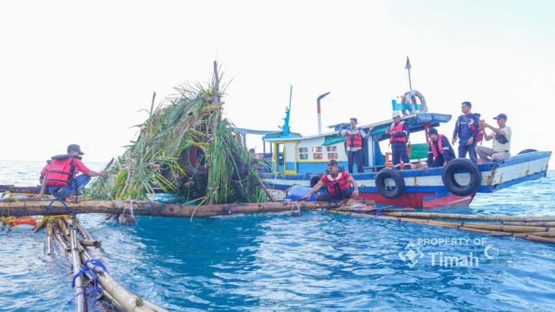 Ekosistem Laut Terjaga, PT Timah Laksanakan Penambangan Berkelanjutan untuk Kesejahteraan Masyarakat. FOTO: Corporate Communication PT Timah Tbk