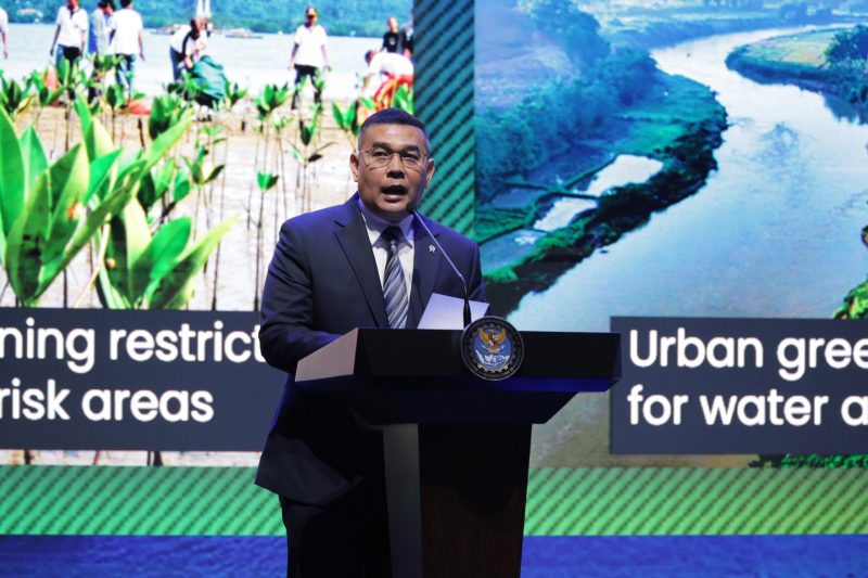 Jadi Keynote Speaker ICI 2025, Wamen Ossy Sebut Tata Ruang Terpadu sebagai Dasar Pembangunan Infrastruktur yang Tepat dan Tahan Tantangan. FOTO: Biro Humas Kementerian ATR/BPN