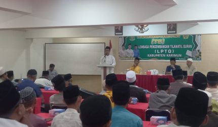Jelng STQH XI Kepri, Pemkab Karimun Gelar Training Center untuk Qori dan Qoriah Unggulan