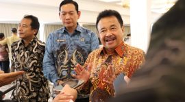 Kata Dirjen PPTR Soal ICI 2025: Jadi Momentum Perkuat Kolaborasi Wujudkan Infrastruktur Tangguh dan Berkelanjutan. FOTO: Biro Humas Kementerian ATR/BPN