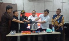 125 Gram Sabu Dimusnahkan Polisi, Modus Pelaku Bikin Geleng-geleng
