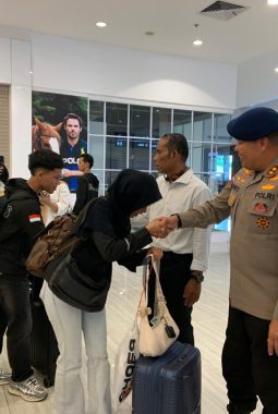 Brimob Polda Kepri Lepas Kontingen INKANAS untuk Berlaga di Kejuaraan Karate Internasional