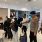 Brimob Polda Kepri Lepas Kontingen INKANAS untuk Berlaga di Kejuaraan Karate Internasional. FOTO: DOK Polda Kepri